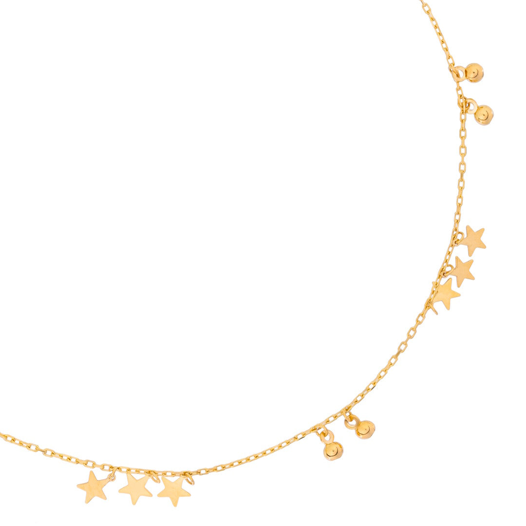 LAVIN 18K YELLOW GOLD ANKLET