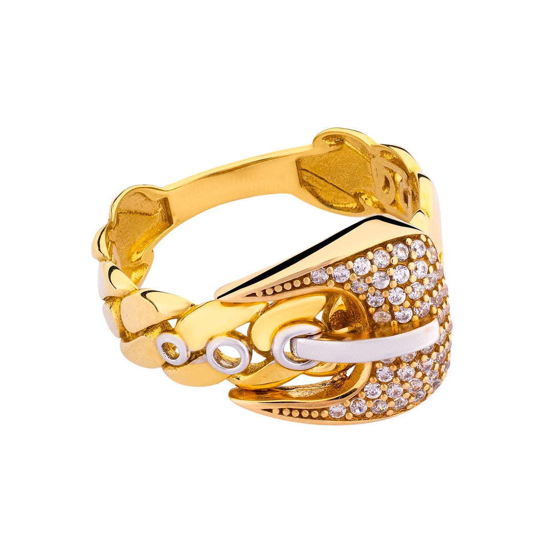 Lavin 18K Yellow Gold Ring