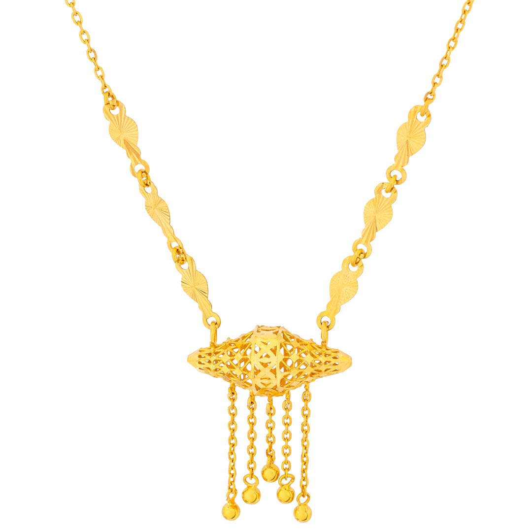 Lavin 21K Yellow Gold Necklace