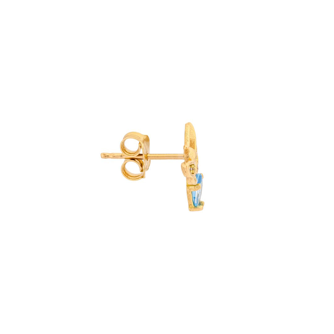 Homet 18K Yellow Gold Earring