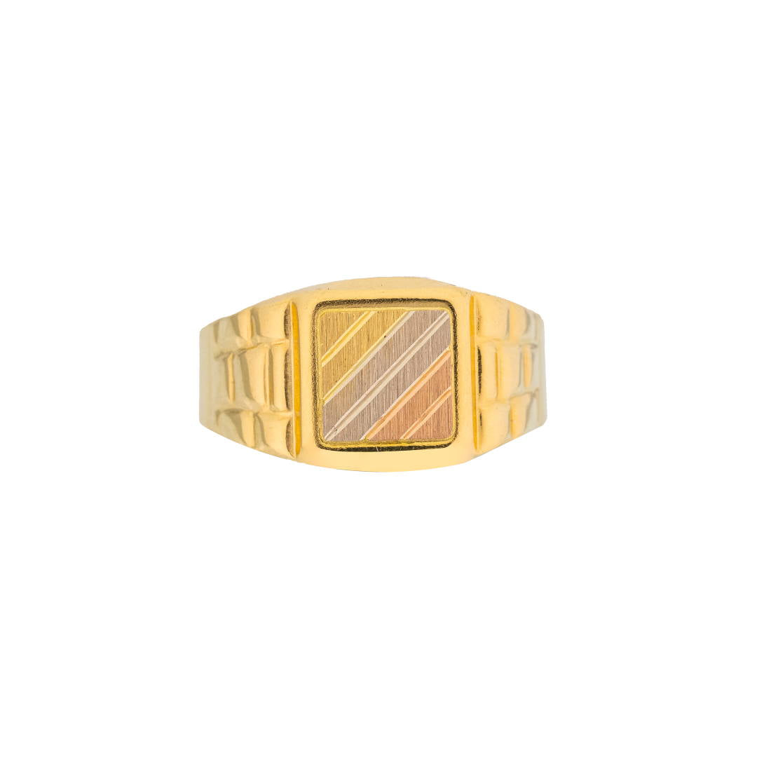 Homet 18K Yellow Gold Ring