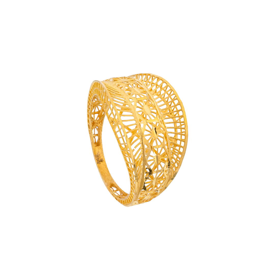 Diyara 21K Yellow Gold Ring