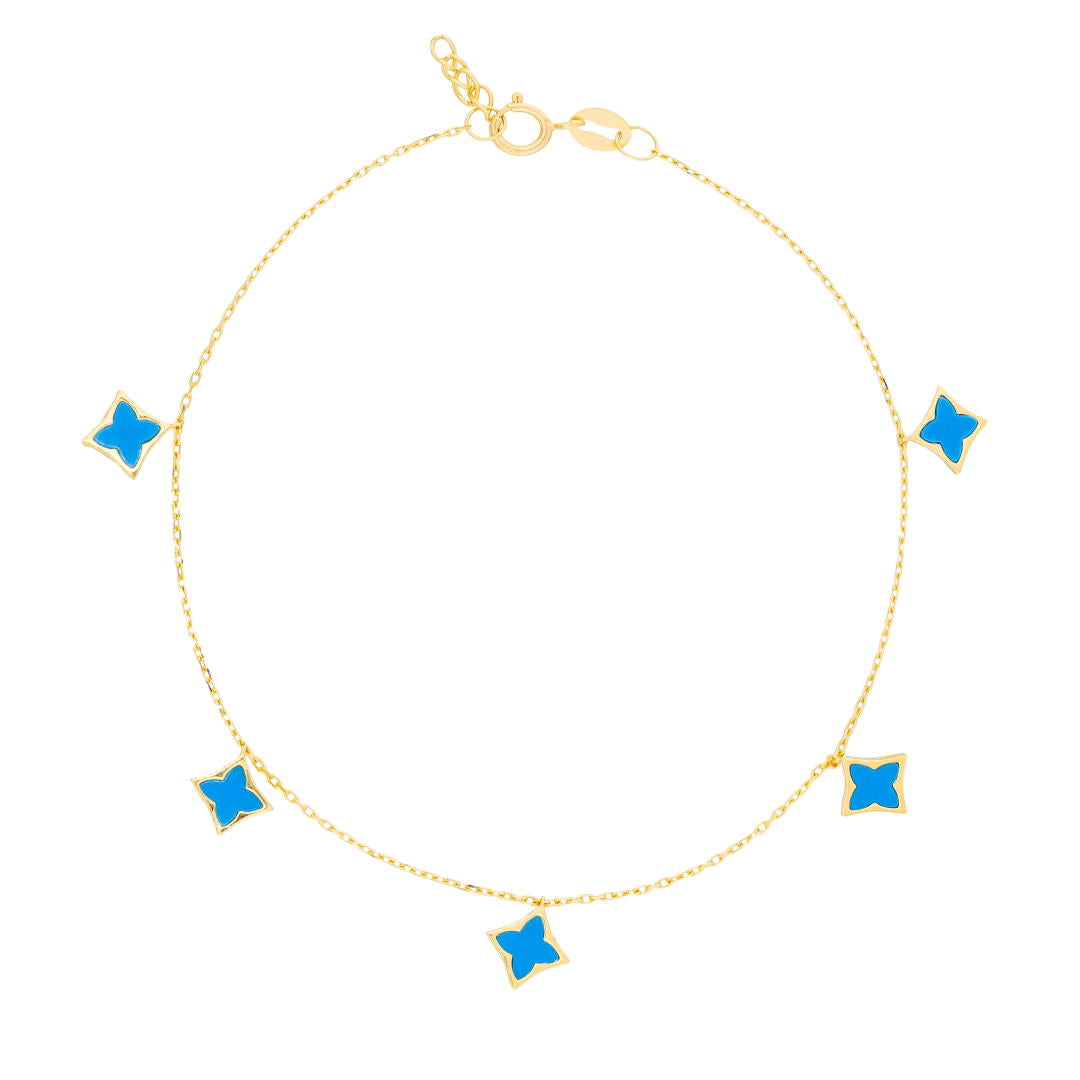 Uranus 18K Yellow Gold Bracelet