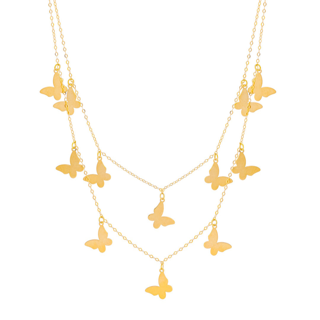 Lavin 18K Yellow Gold Necklace