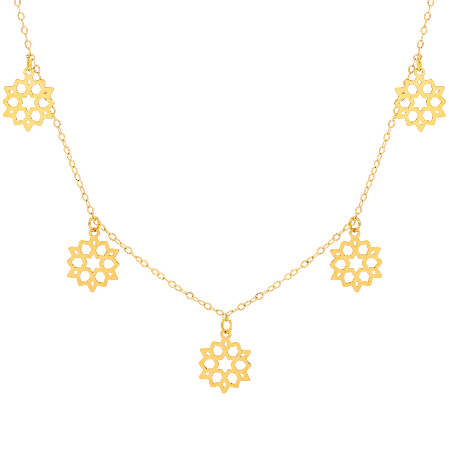 Lavin 18K Yellow Gold Necklace