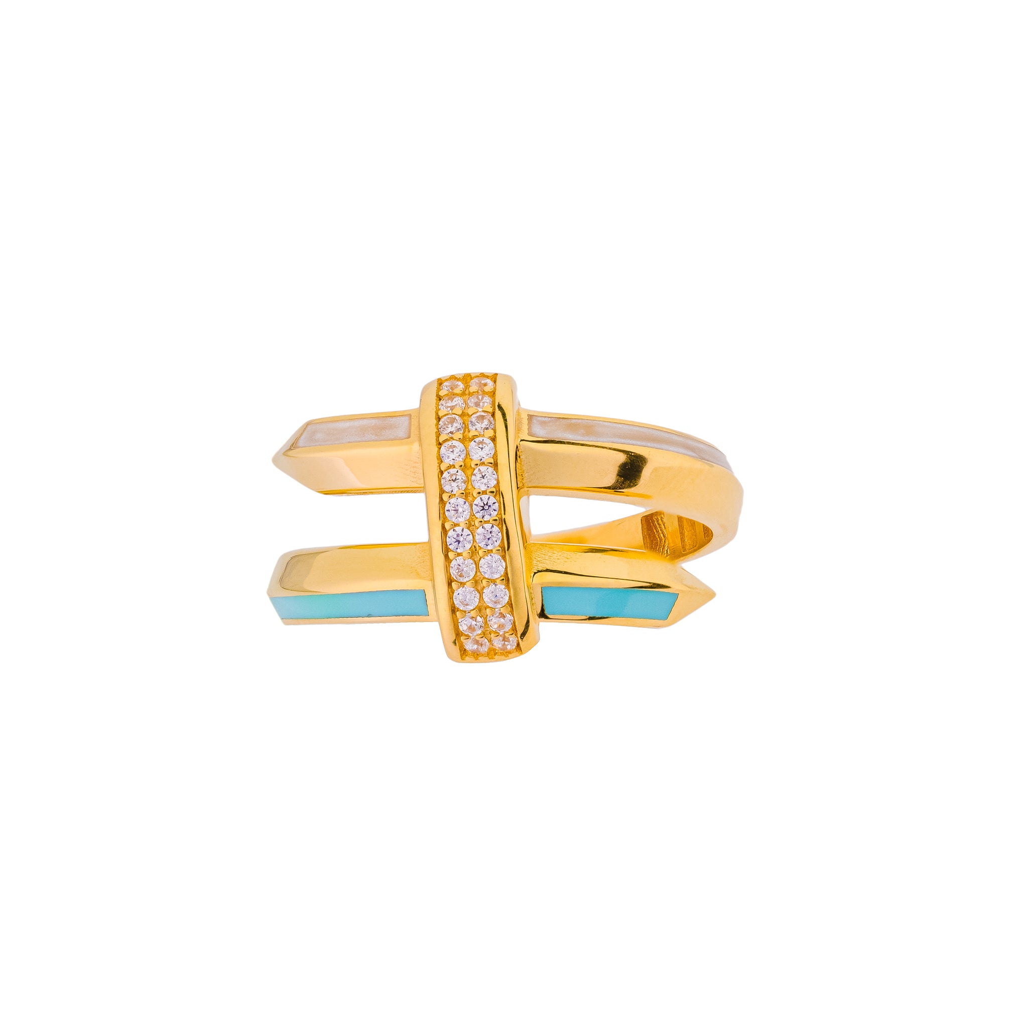 Uranus 18K Yellow Gold Ring