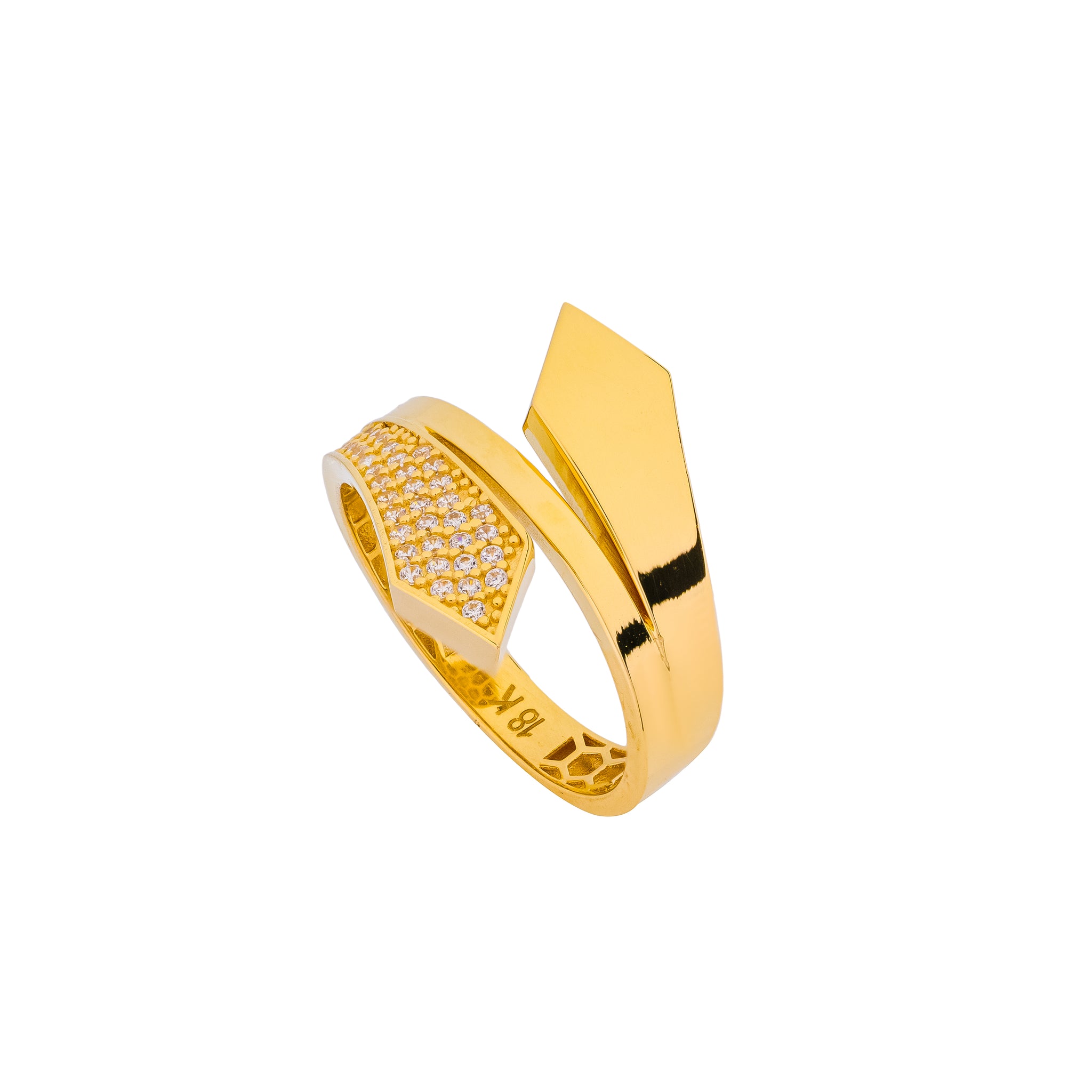 Lavin 18K Yellow Gold Ring