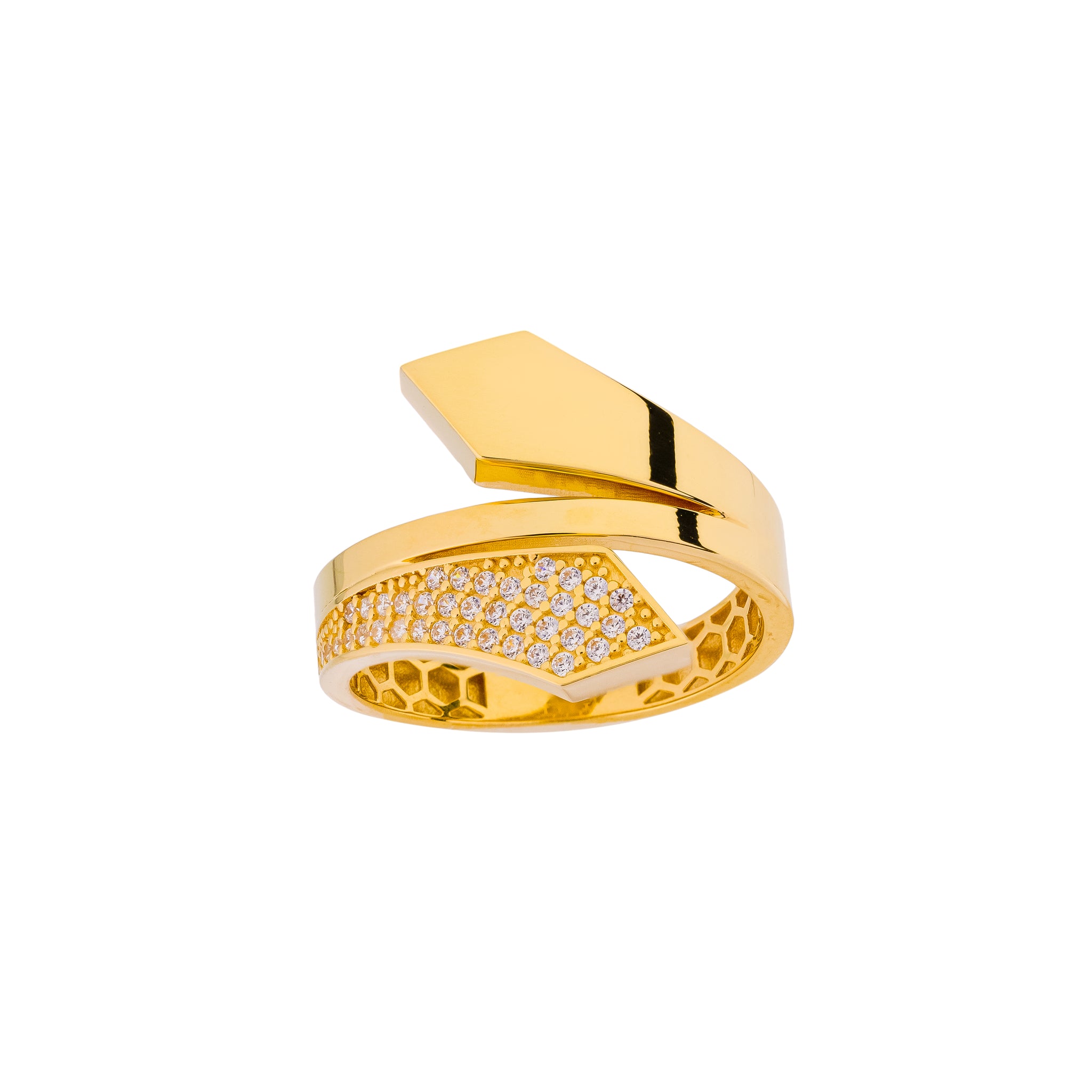 Lavin 18K Yellow Gold Ring