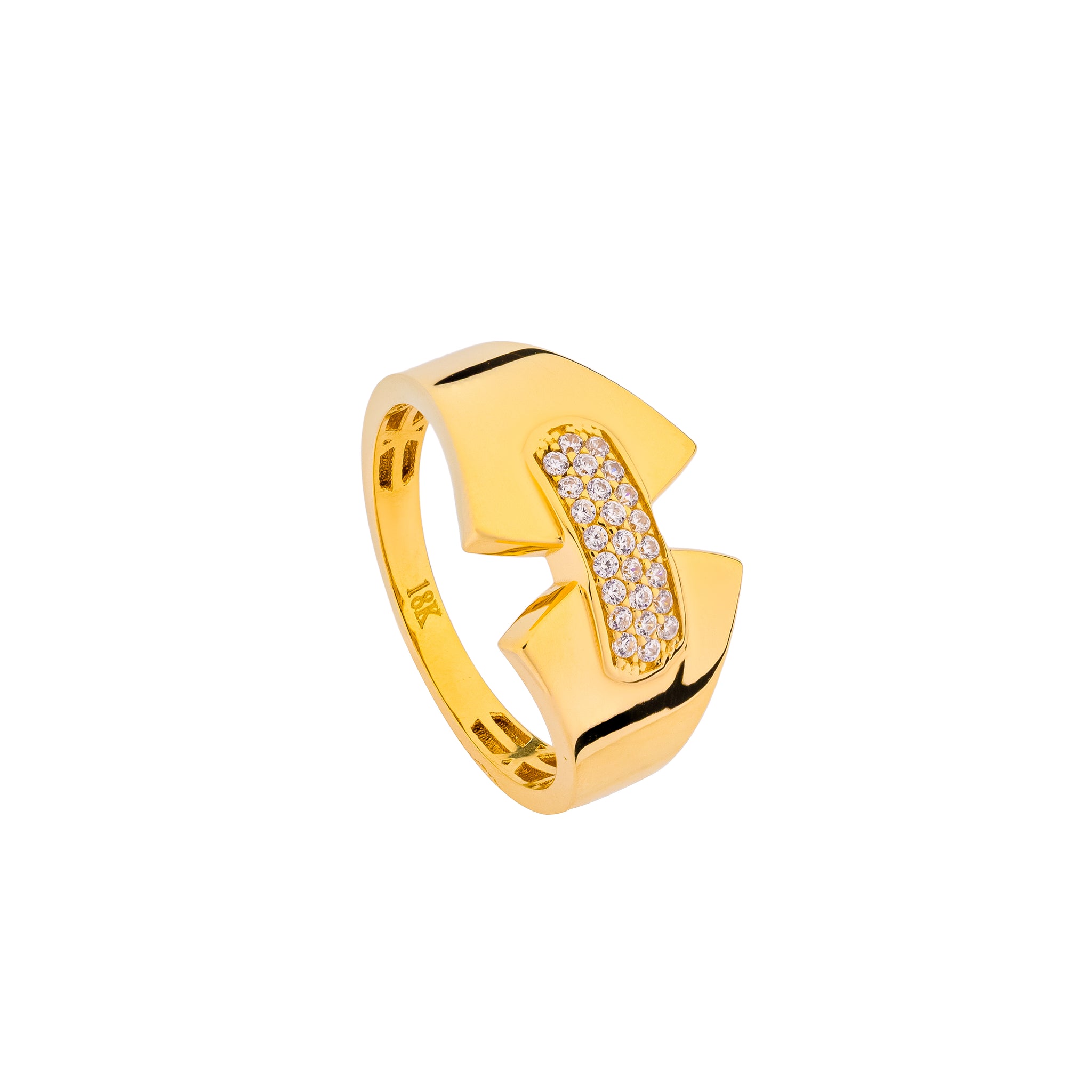 Lavin 18K Yellow Gold Ring