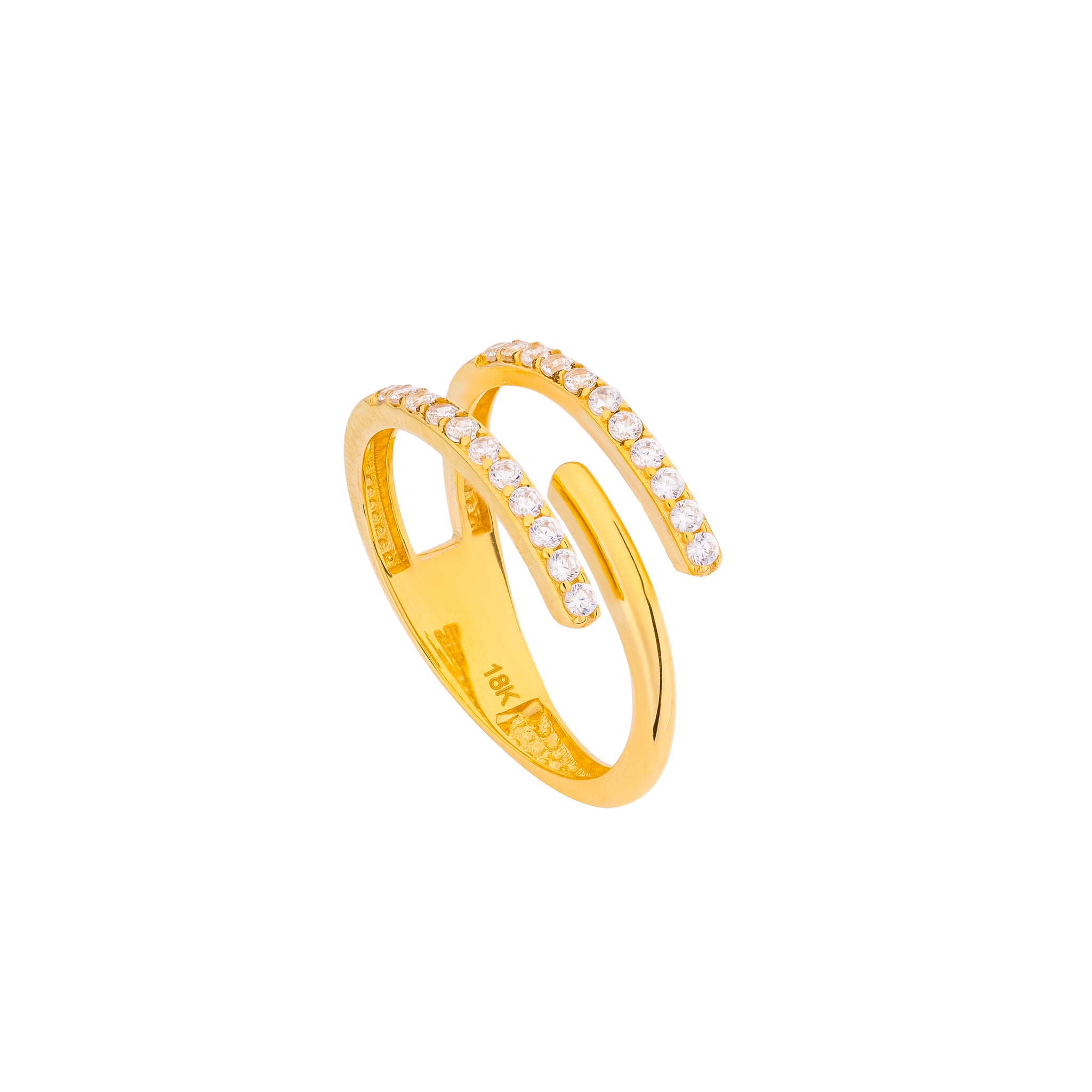 Lavin 18K Yellow Gold Ring