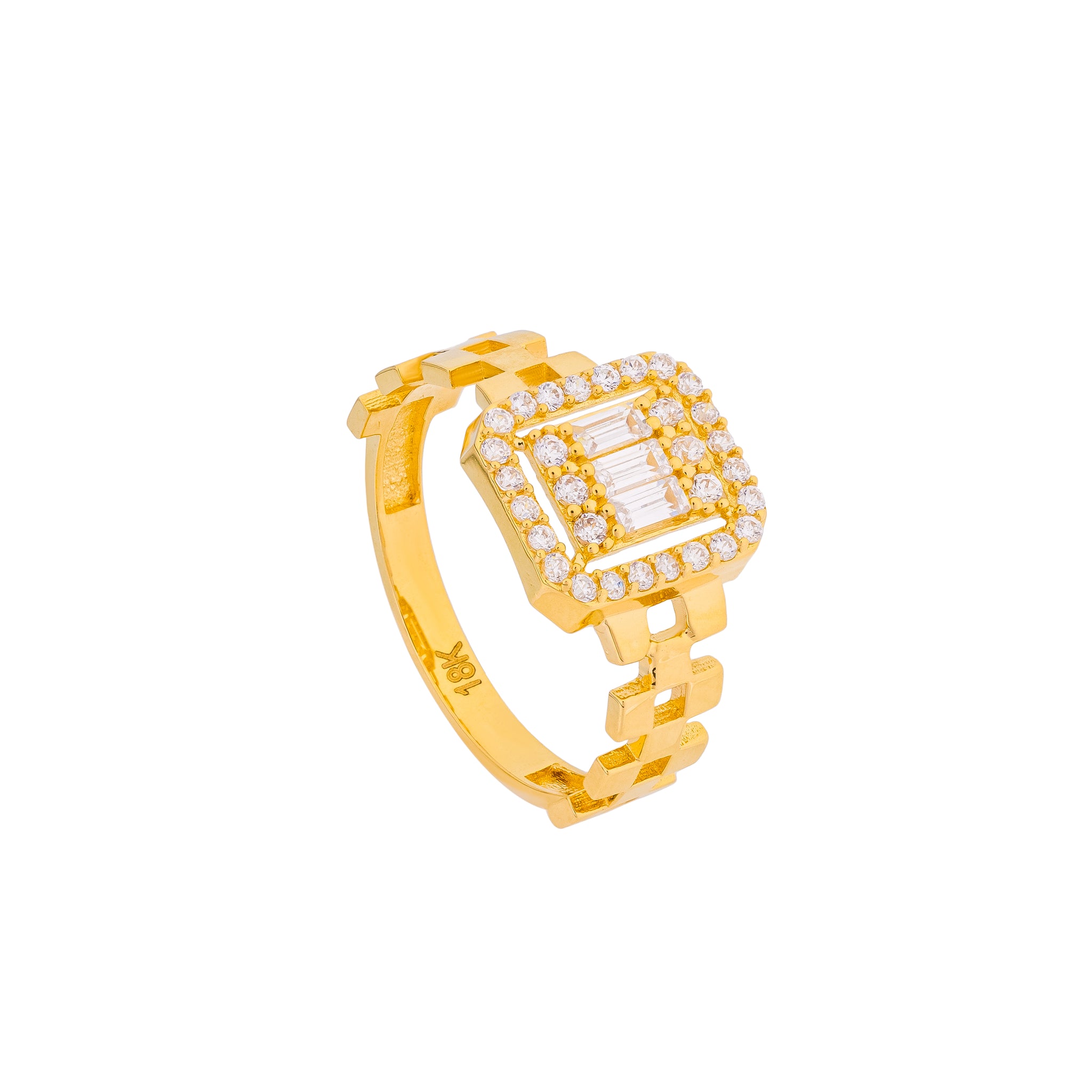 Lavin 18K Yellow Gold Ring