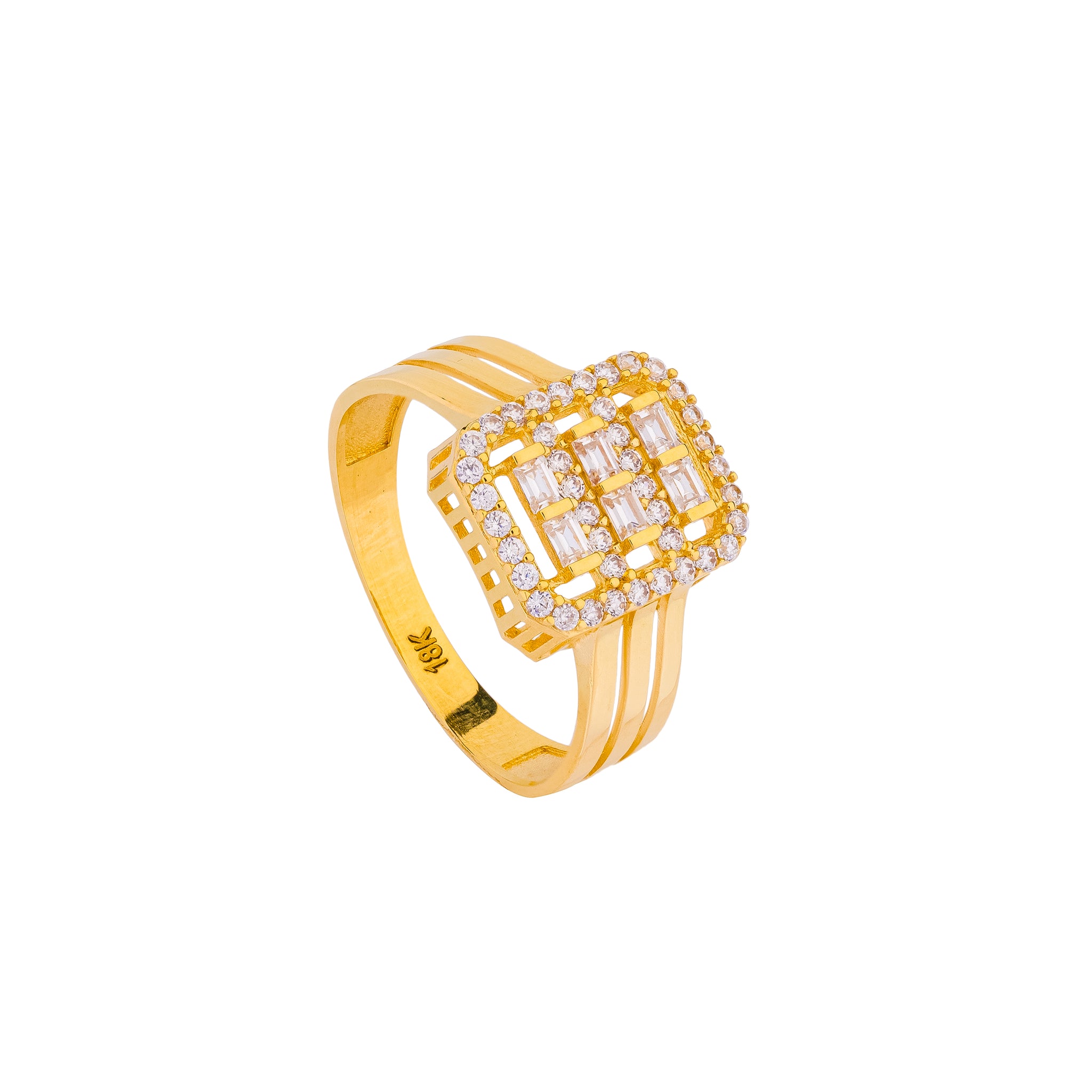 Lavin 18K Yellow Gold Ring