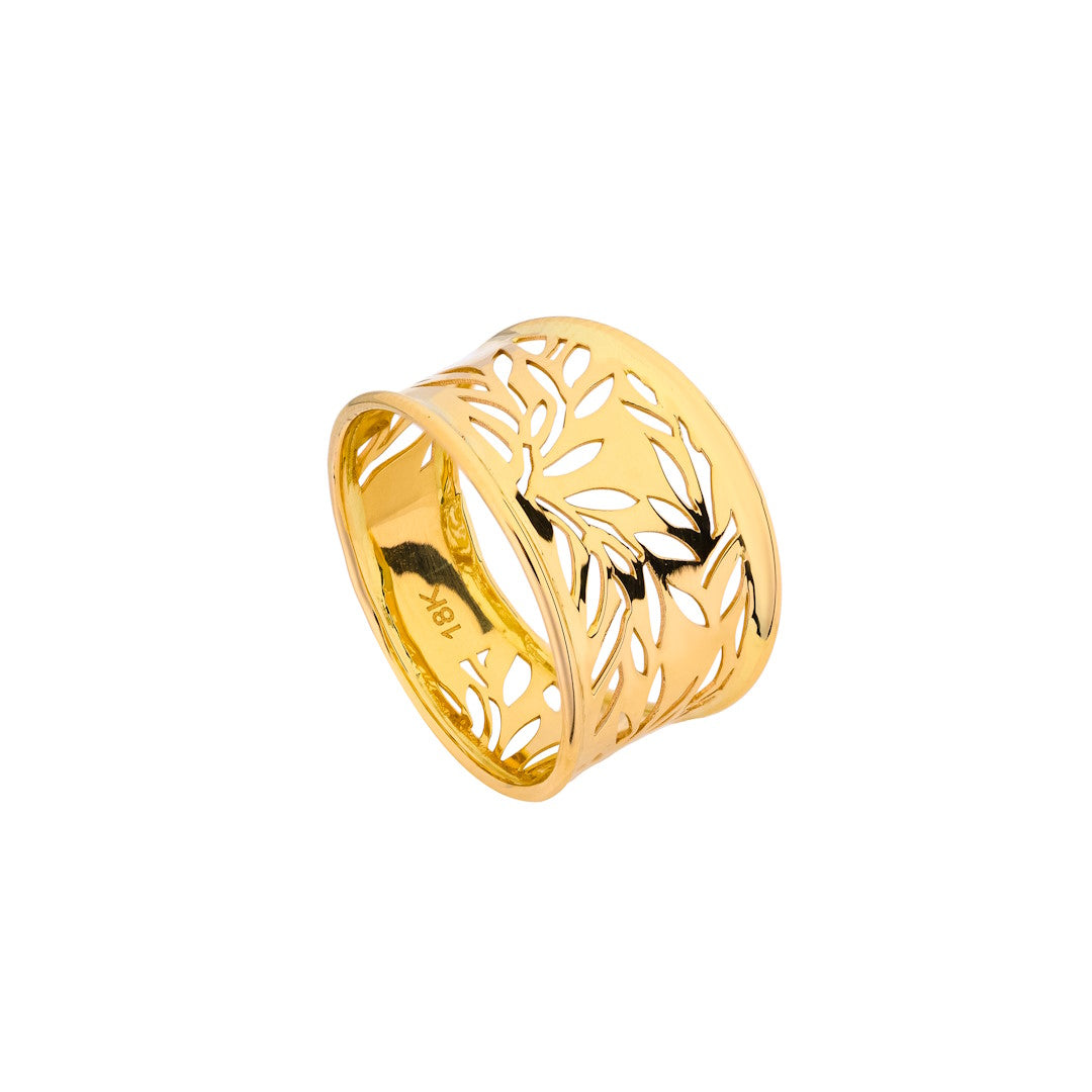 Lavin 18K Yellow Gold Ring