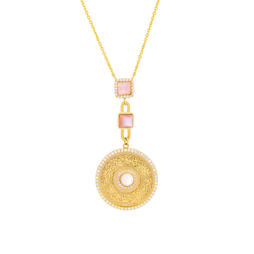 Uranus 18K Yellow Gold Necklace