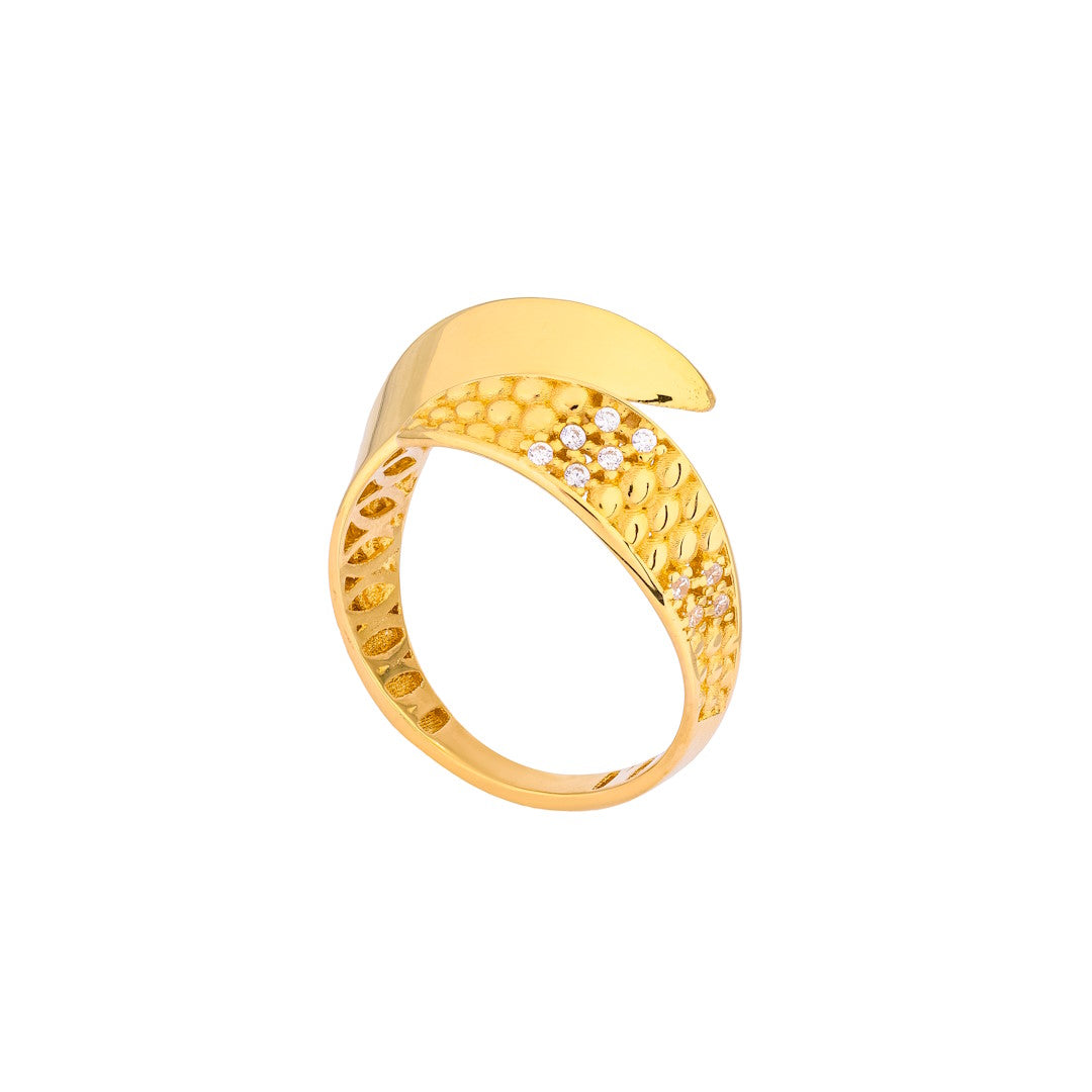 Lavin 18K Yellow Gold Ring