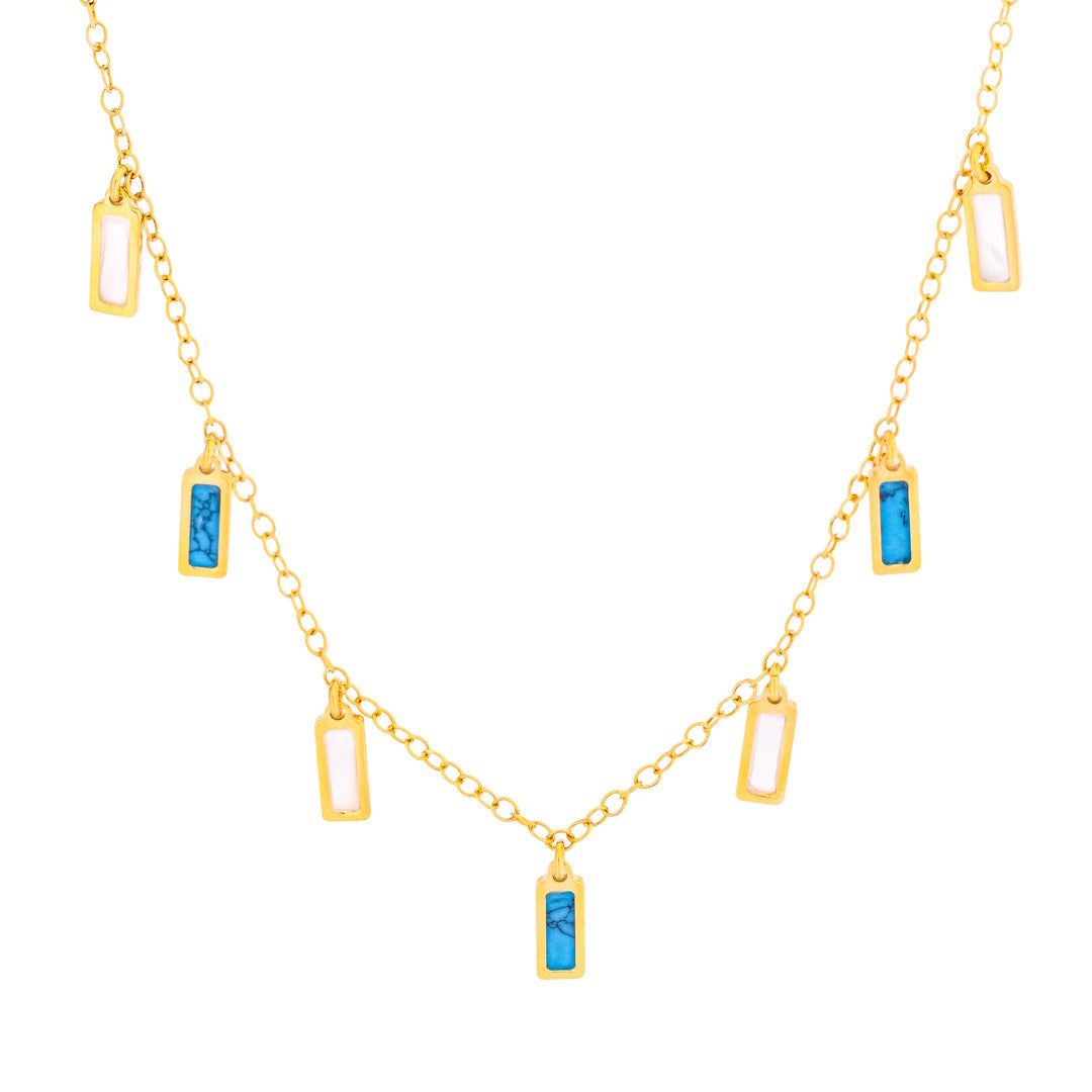 Uranus 18K Yellow Gold Necklace