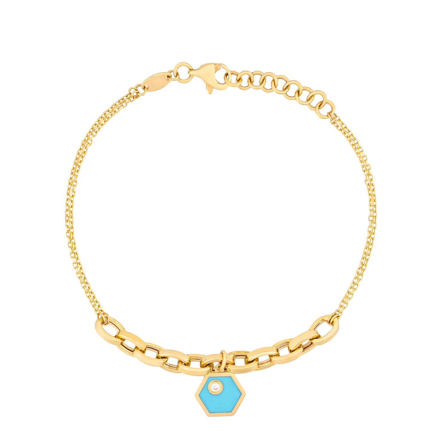 Uranus 18K Yellow Gold Bracelet