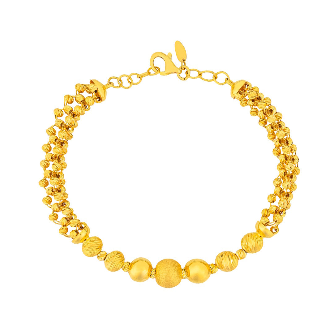 Diyara 21K Yellow Gold Bracelet