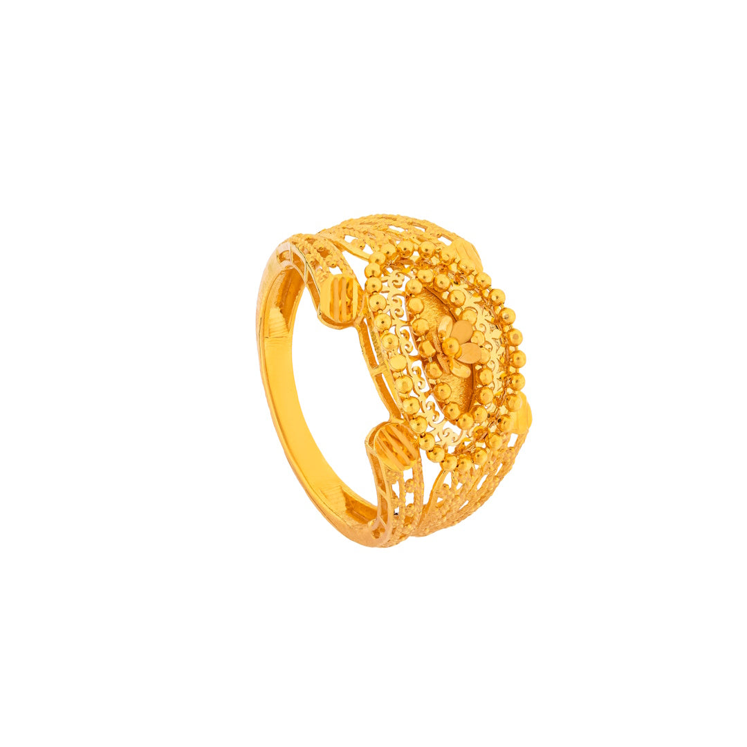 Diyara 21K Yellow Gold Ring