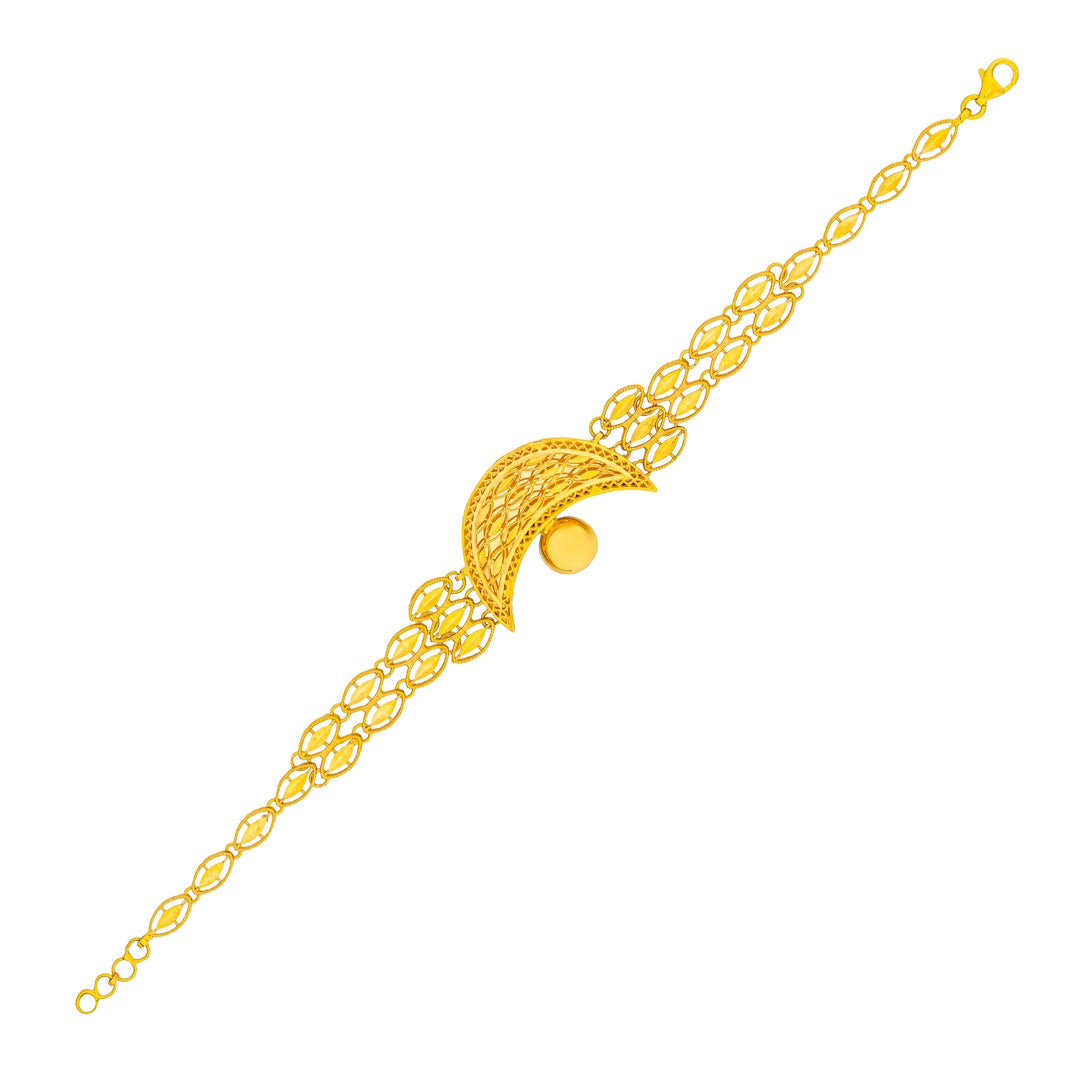 Diyara 21K Yellow Gold Bracelet