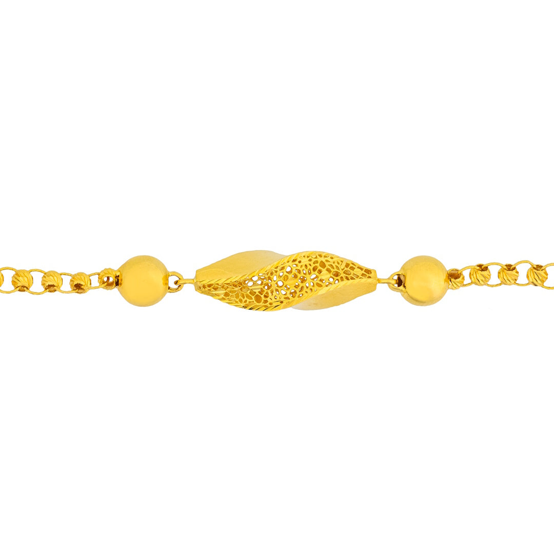 Diyara 21K Yellow Gold Bracelet