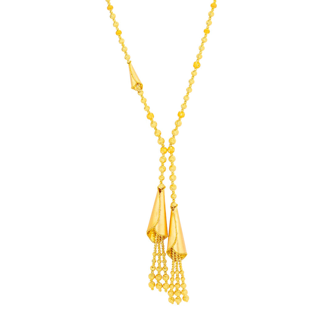 Diyara 21K Yellow Gold Necklace