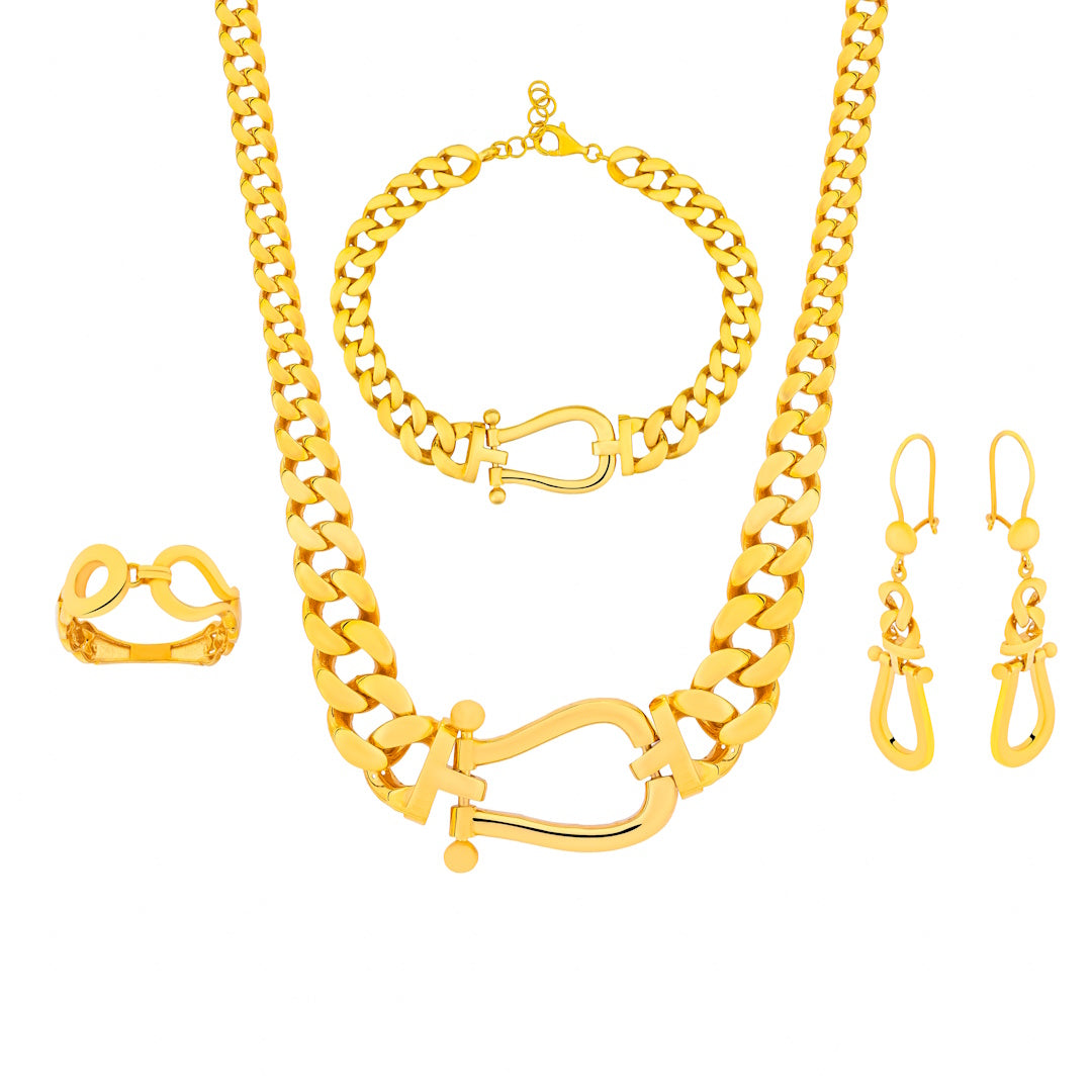 Diyara 21K Yellow Gold Full Set