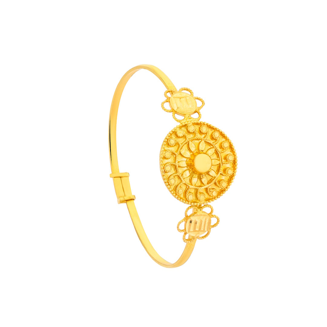 Lavin 21K Yellow Gold Bangle