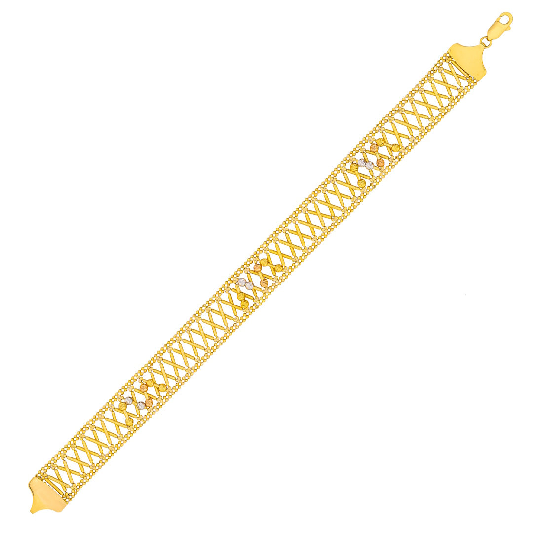 Lavin 18K Yellow Gold Bracelet