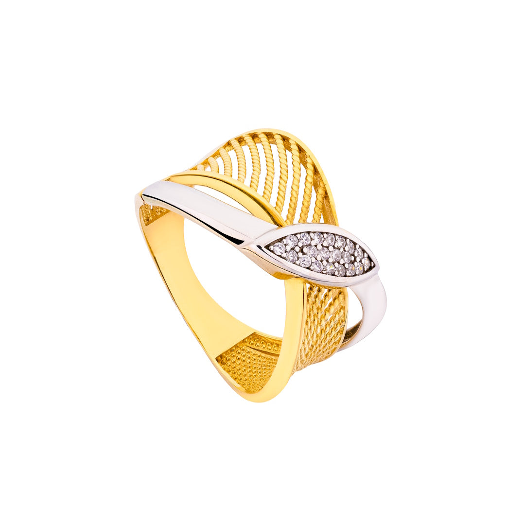 Lavin 18K Yellow Gold Ring