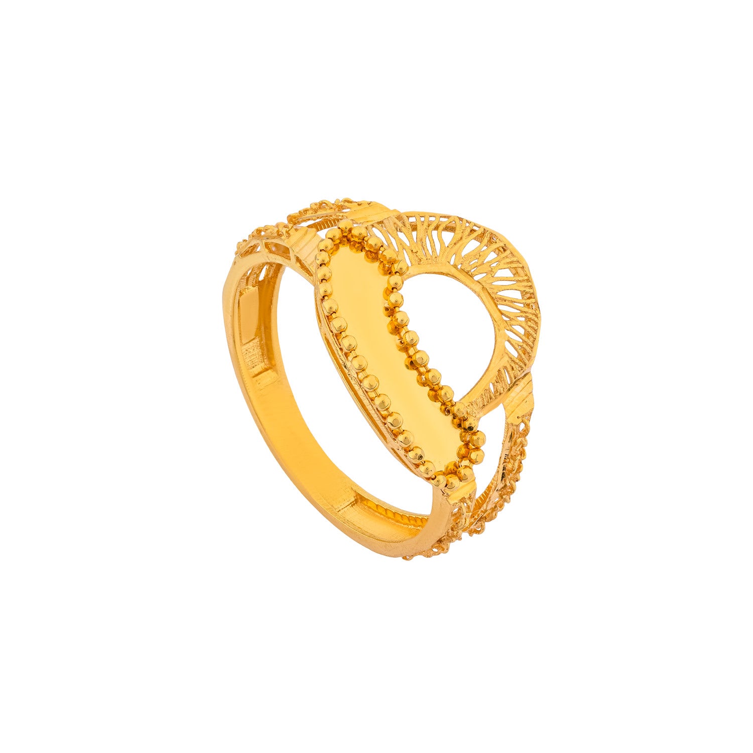 Diyara 21K Yellow Gold Ring