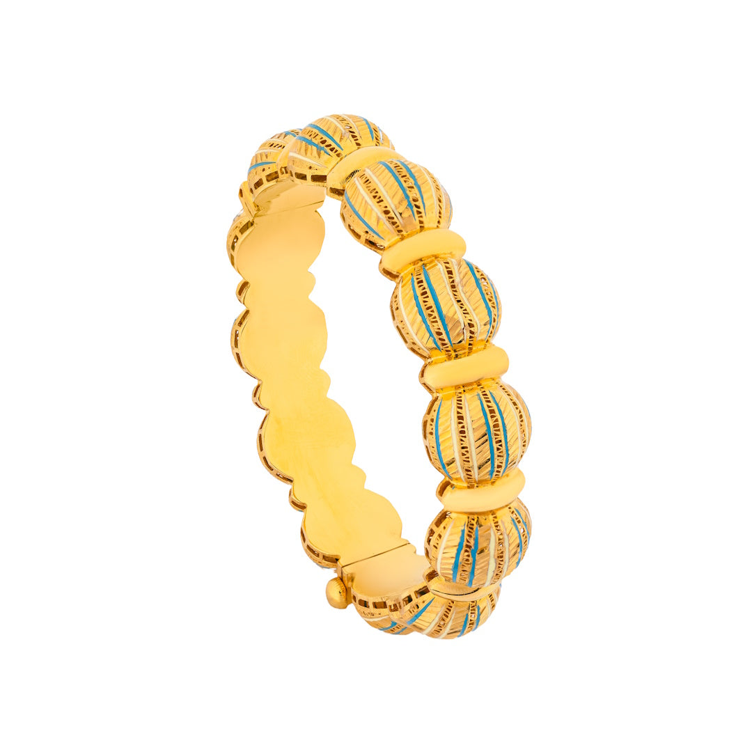 Uranus 21K Yellow Gold Bangle