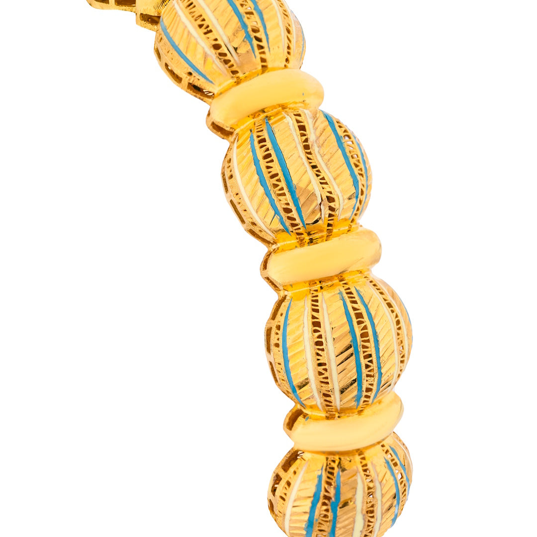 Uranus 21K Yellow Gold Bangle