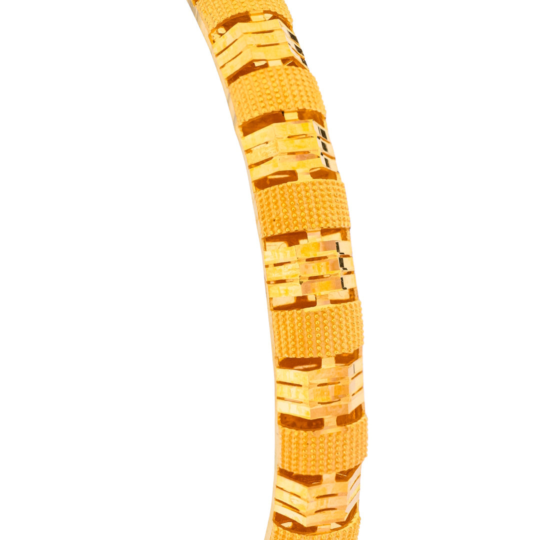 Afsoon 21K Yellow Gold Bangle