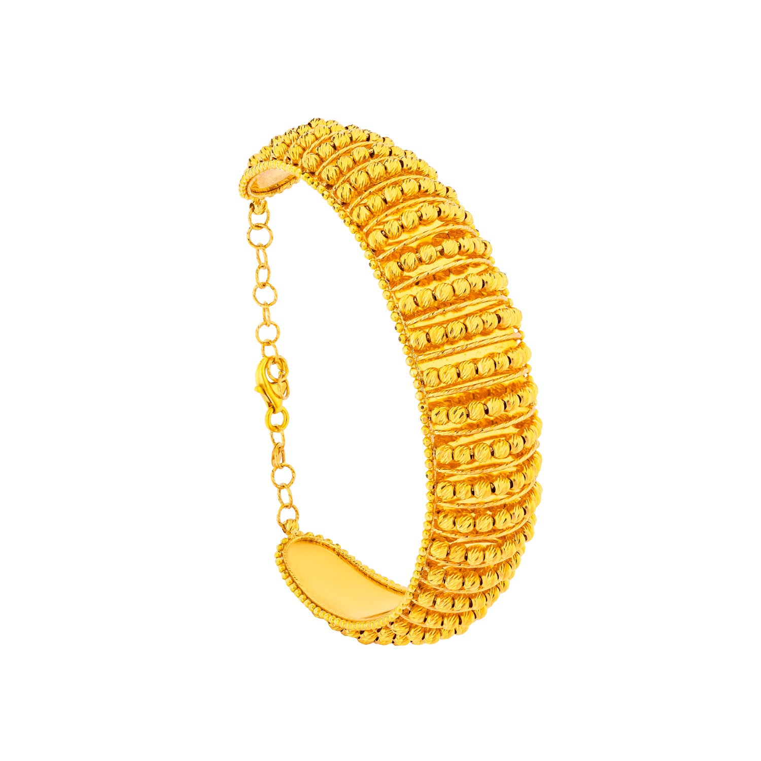 Diyara 21K Yellow Gold Bangle