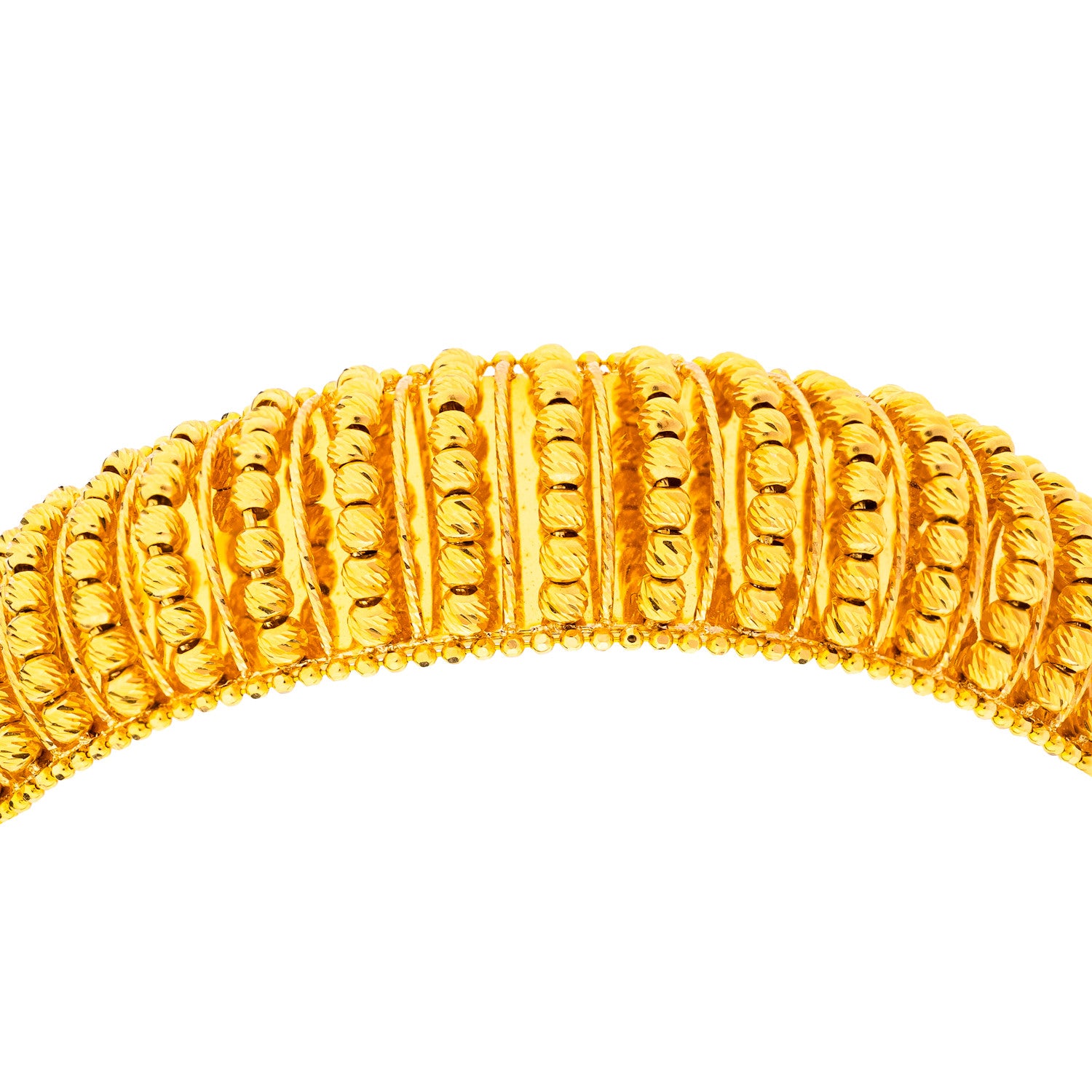 Diyara 21K Yellow Gold Bangle