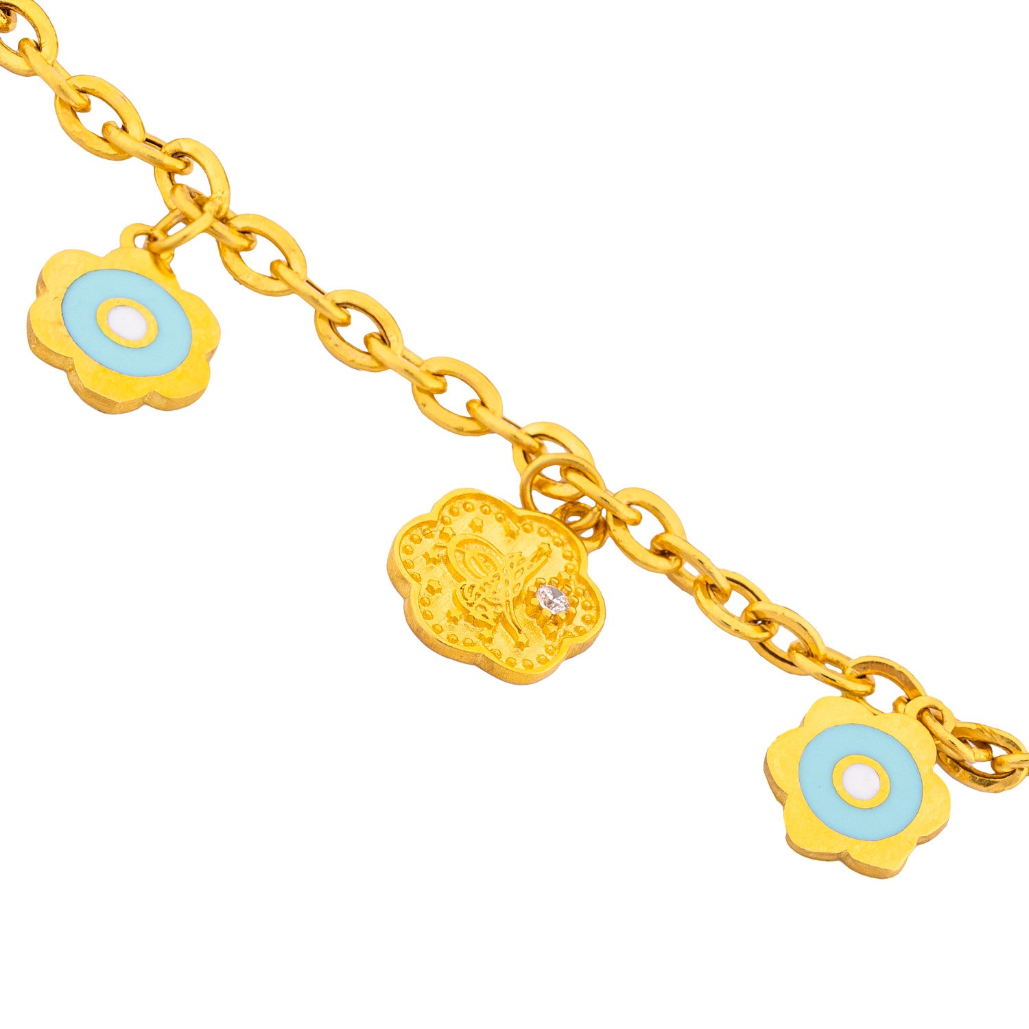 Uranus 21K Yellow Gold Bangle