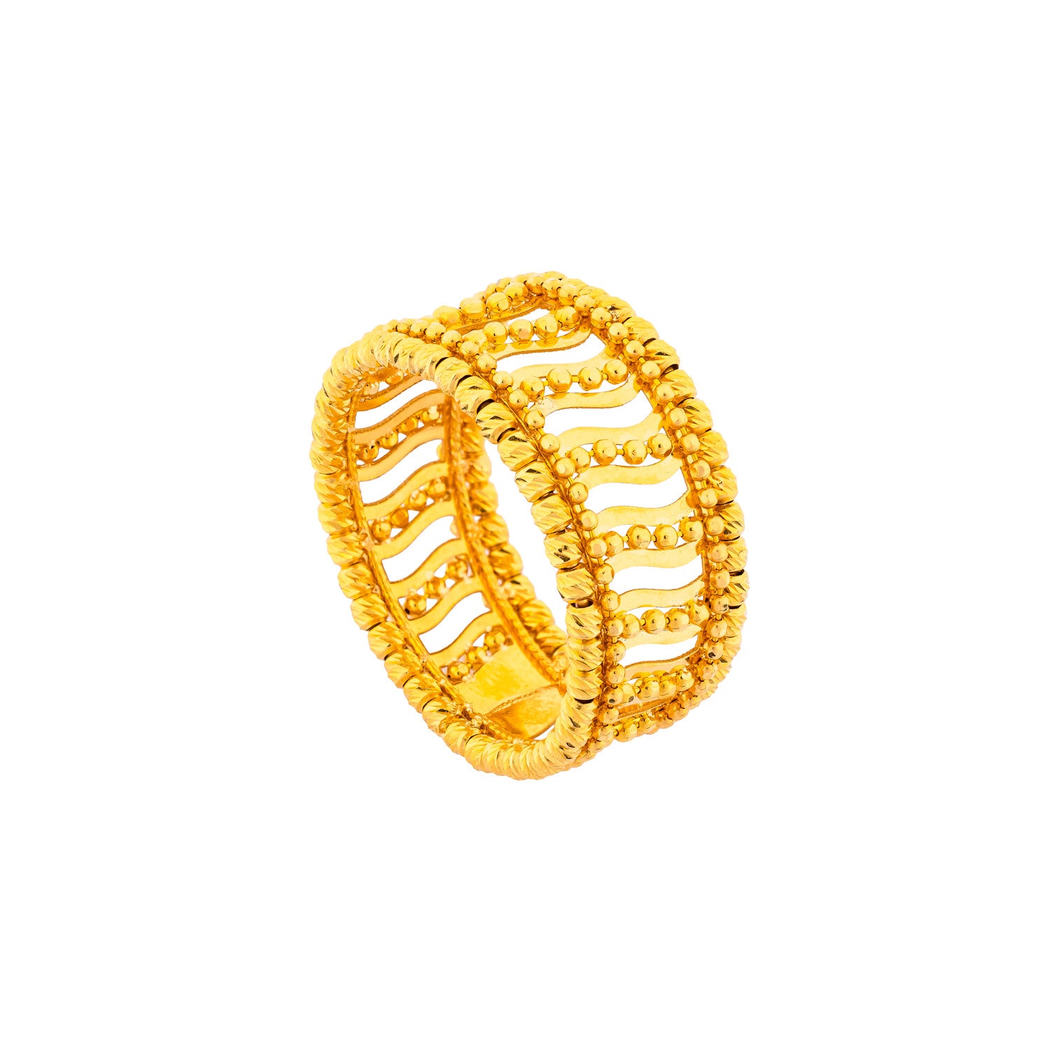 Diyara 21K Yellow Gold Ring