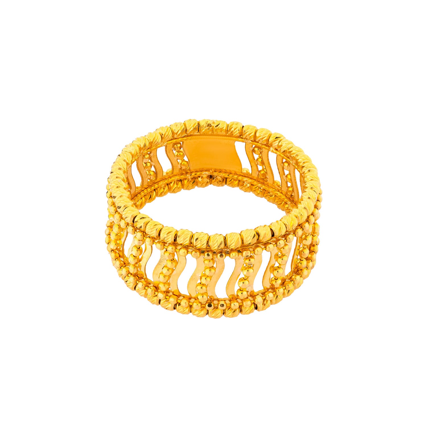 Diyara 21K Yellow Gold Ring