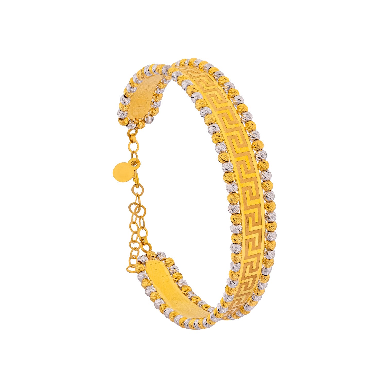 Lavin 21K Yellow Gold Bangle