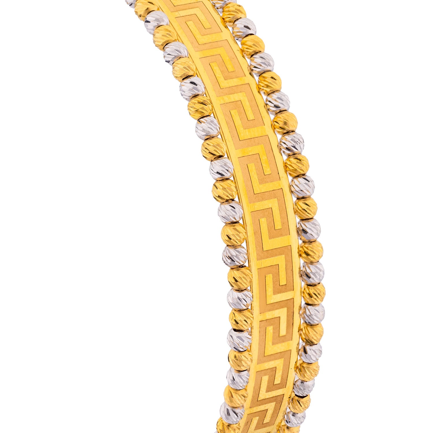 Lavin 21K Yellow Gold Bangle