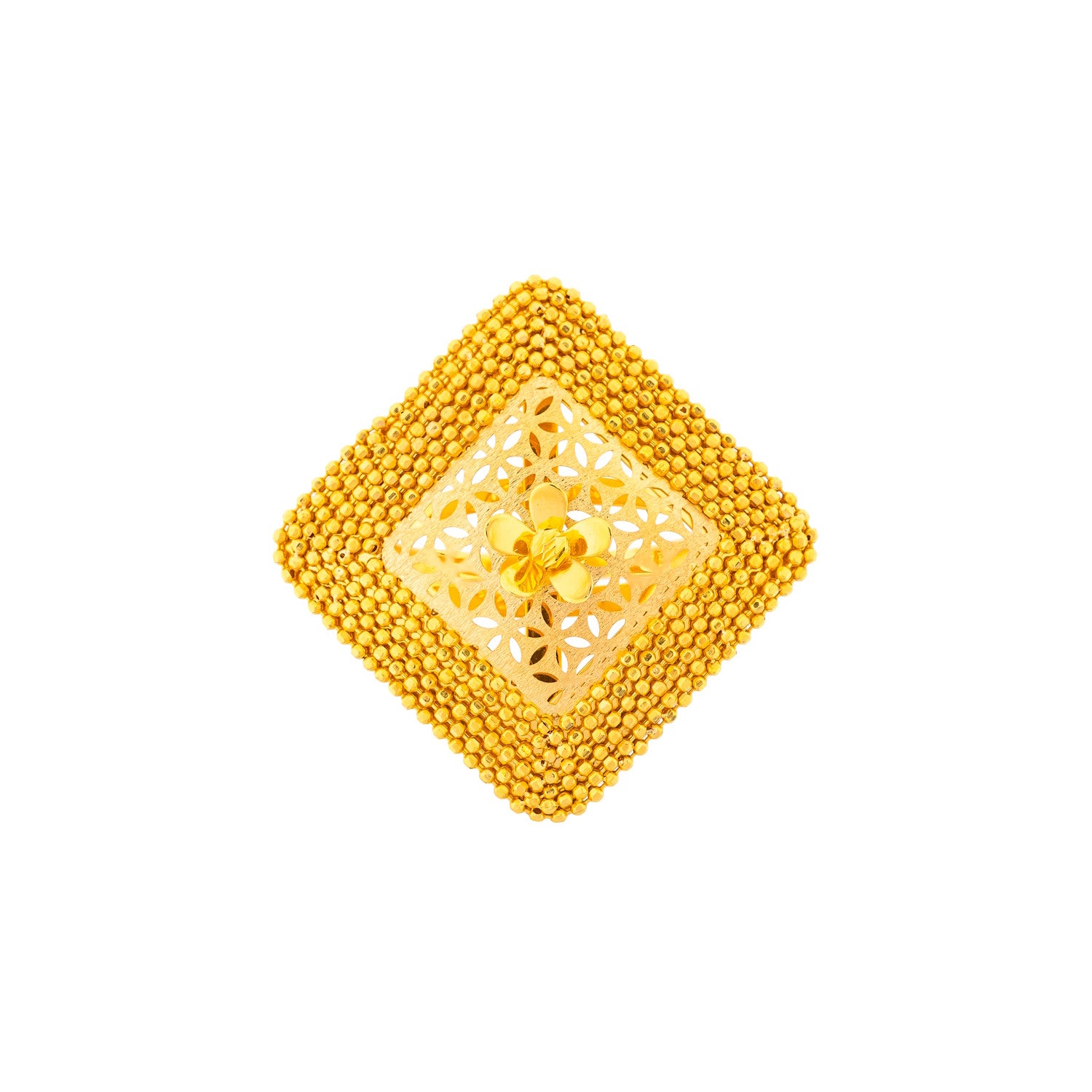 Diyara 21K Yellow Gold Ring