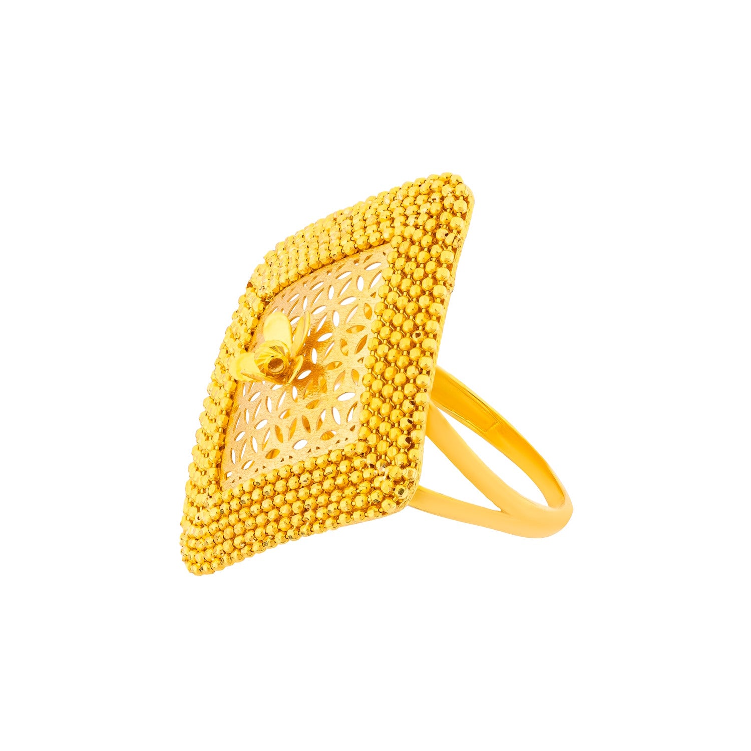 Diyara 21K Yellow Gold Ring