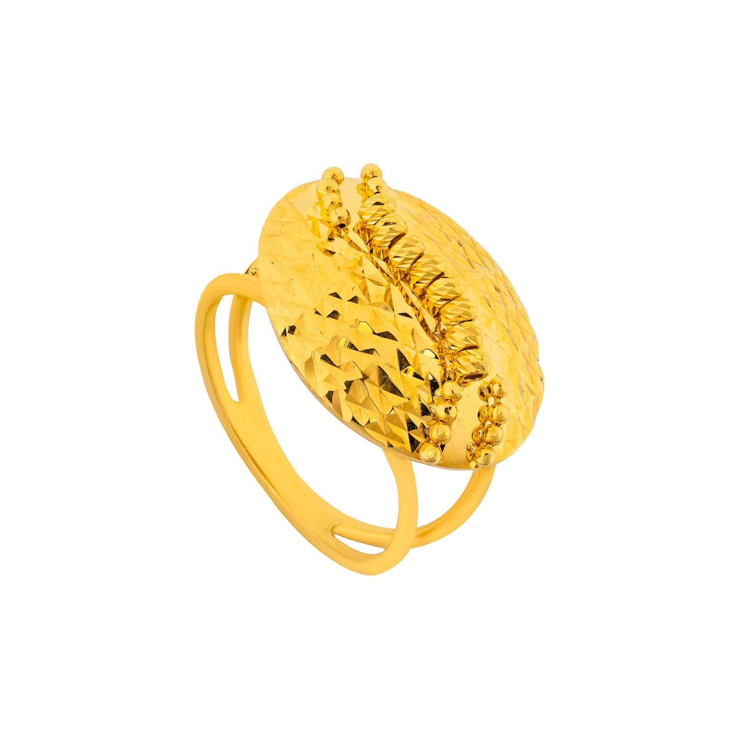 Diyara 21K Yellow Gold Ring