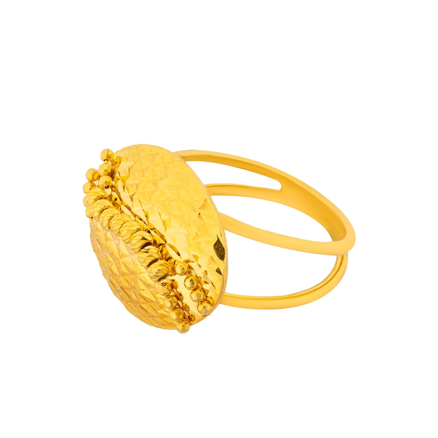 Diyara 21K Yellow Gold Ring