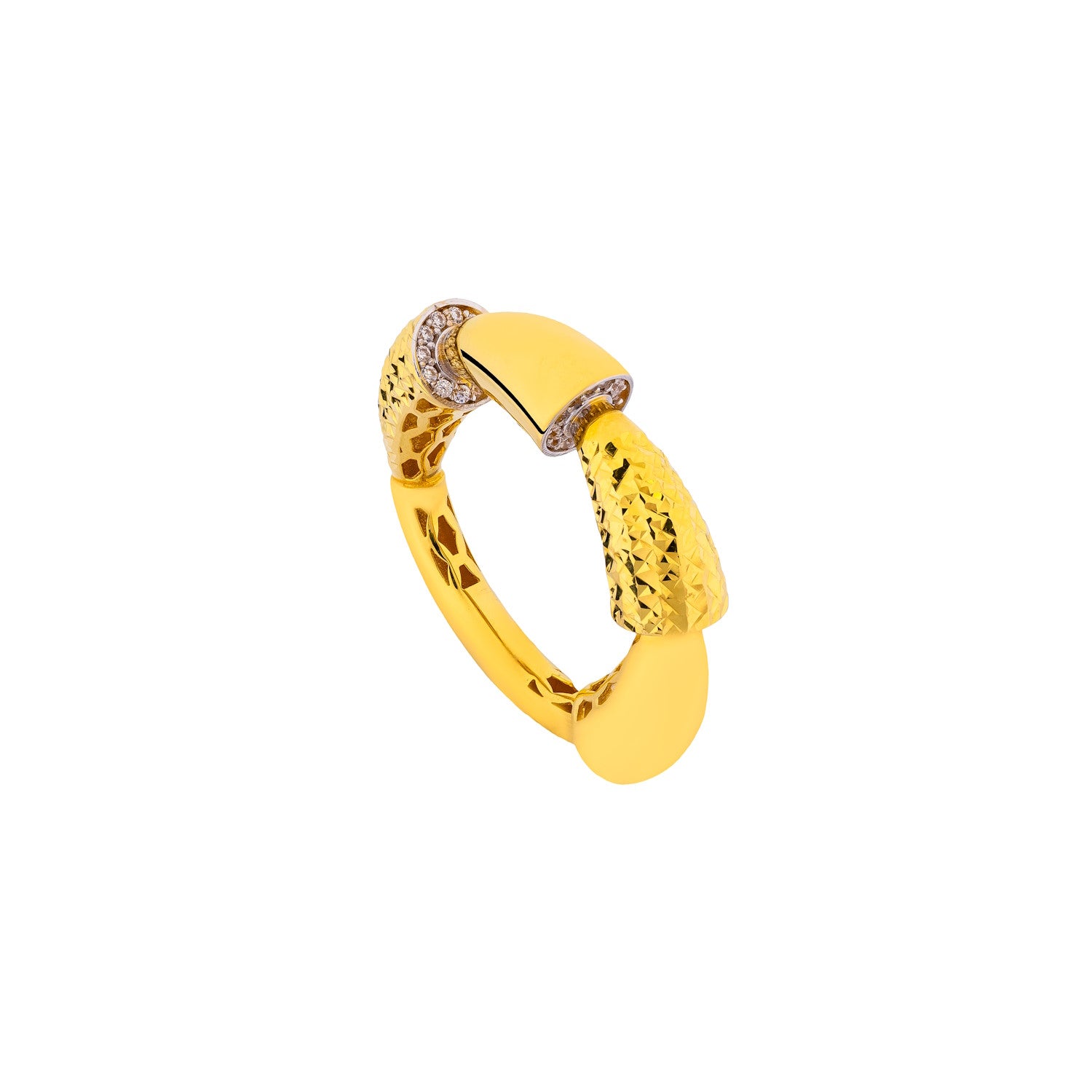 Diyara 21K Yellow Gold Ring