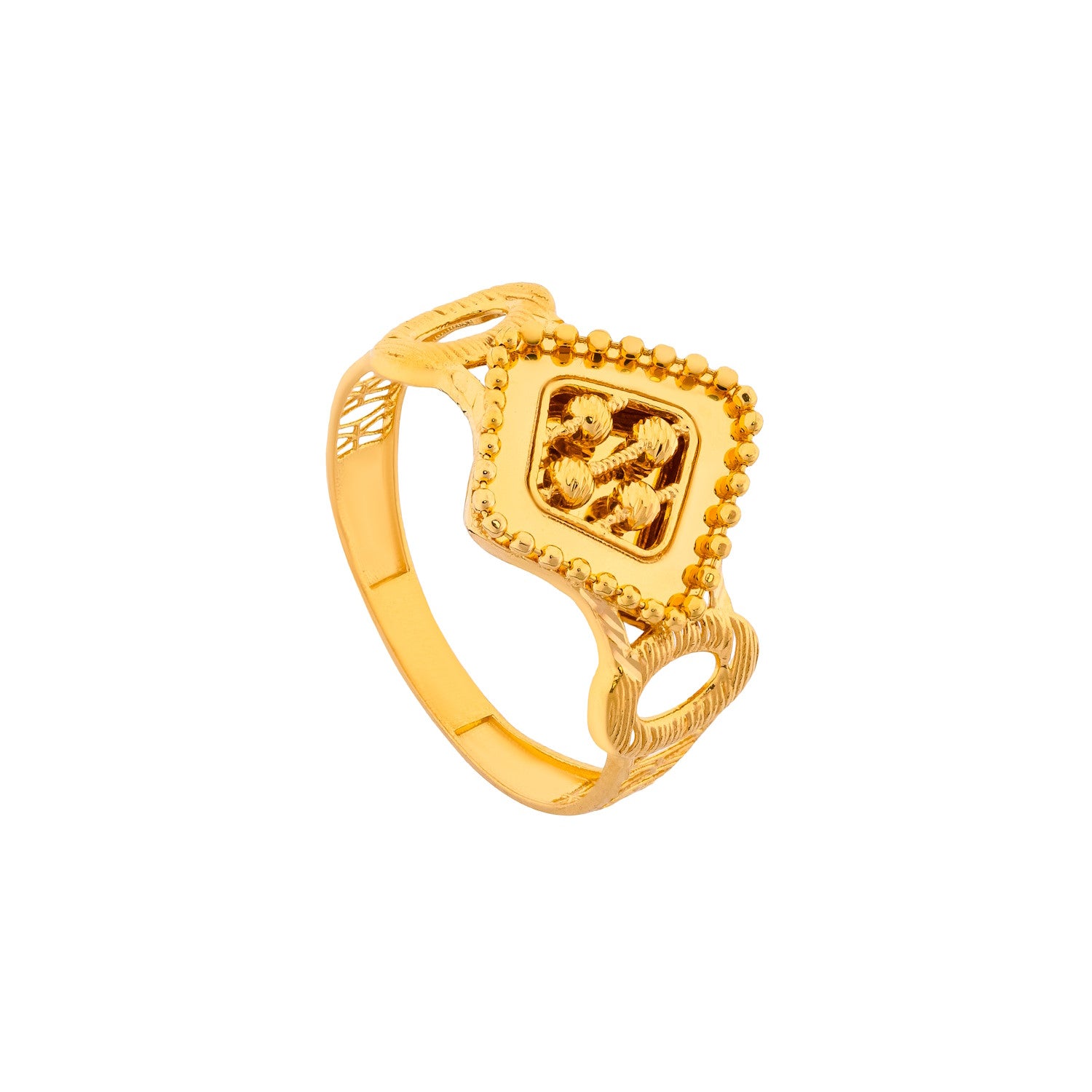 Diyara 21K Yellow Gold Ring