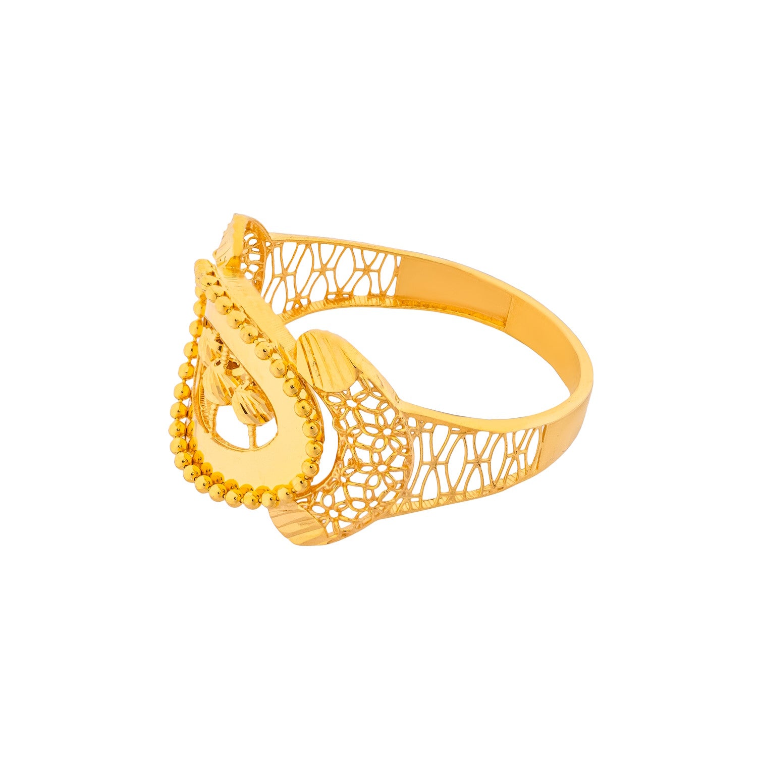 Diyara 21K Yellow Gold Ring