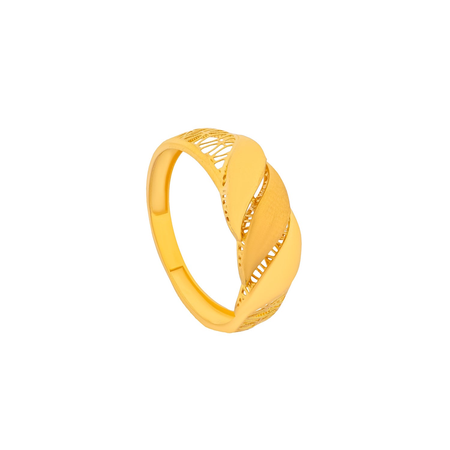 Diyara 21K Yellow Gold Ring