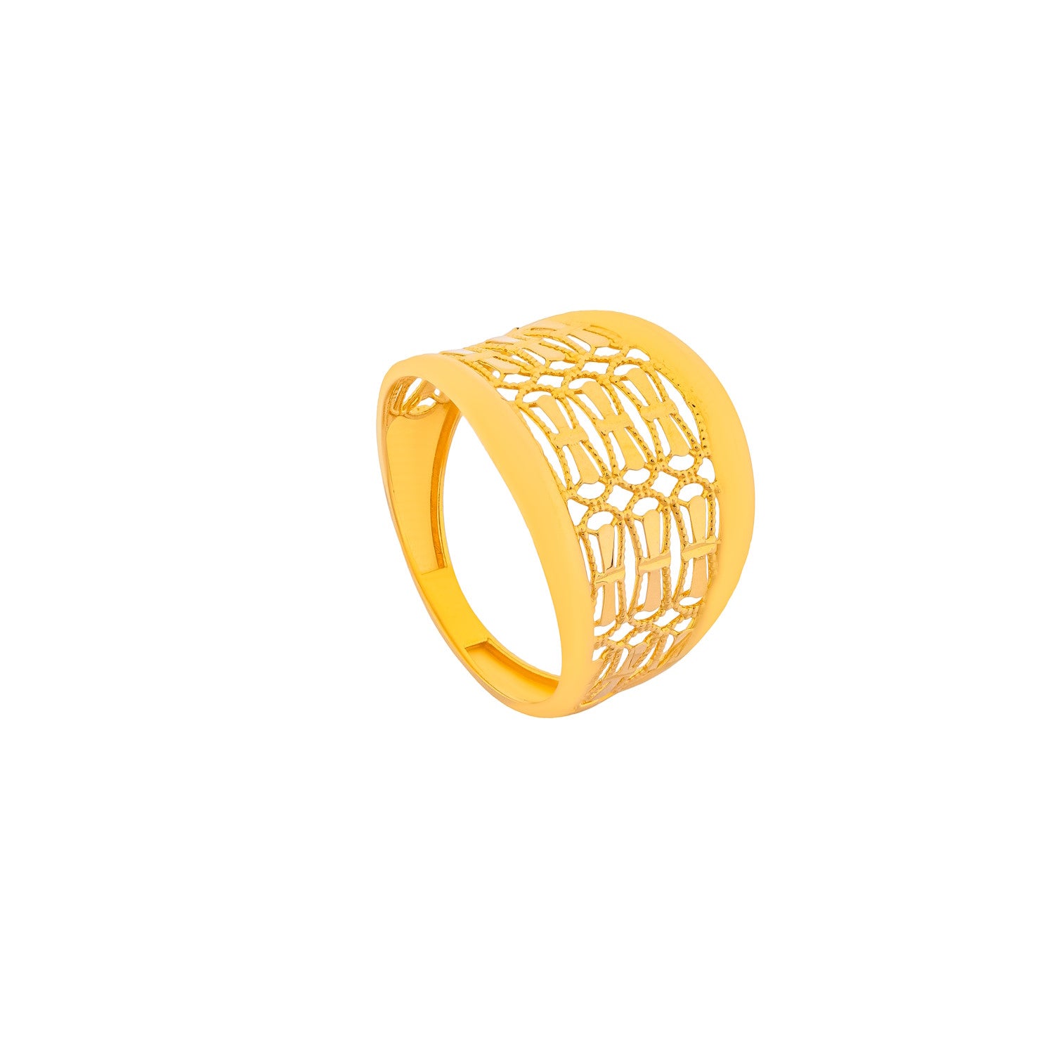 Diyara 21K Yellow Gold Ring